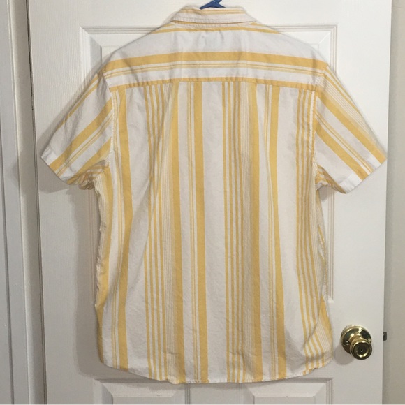 FOREVER 21 MEN Striped Button-Down Shirt - Picture 2 of 4